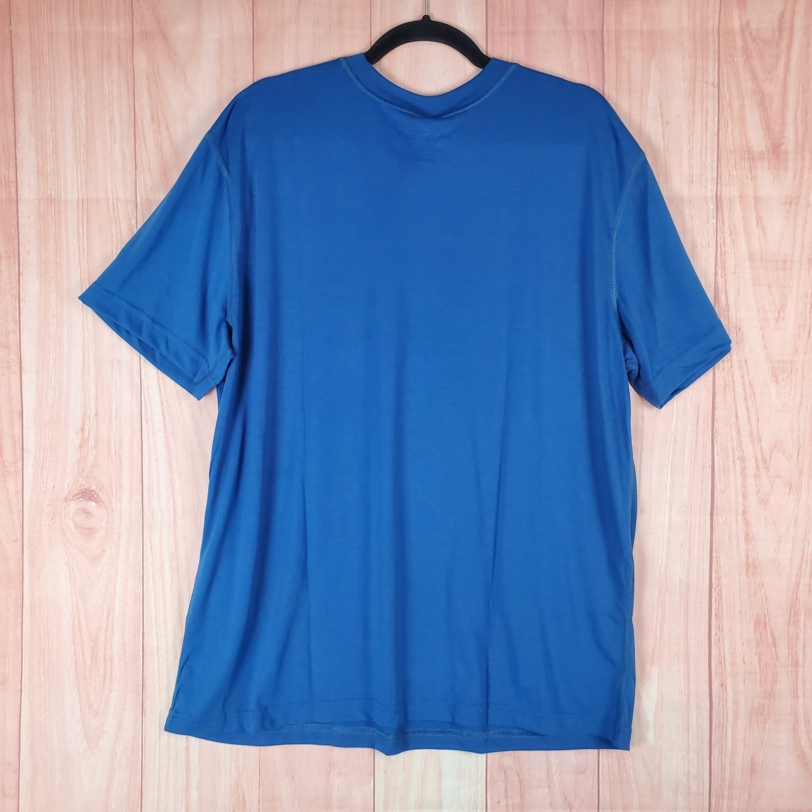 No Limbits Adaptive Sensory Friendly T Shirt Mens Xl Royal Blue Moisture Wicking — image 2 of 8
